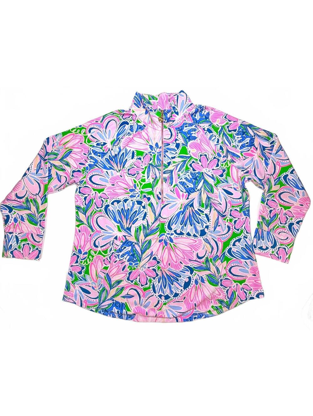 Lilly Pulitzer XXL Skipper Popover Mandevilla Baby Paradise Petals